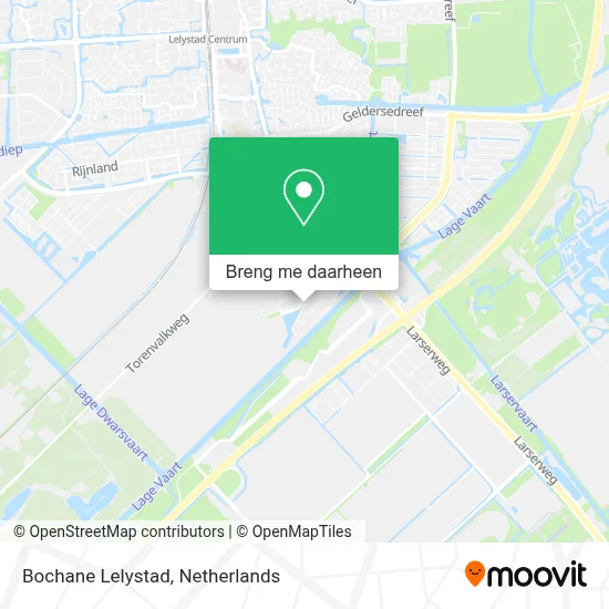 Bochane Lelystad kaart