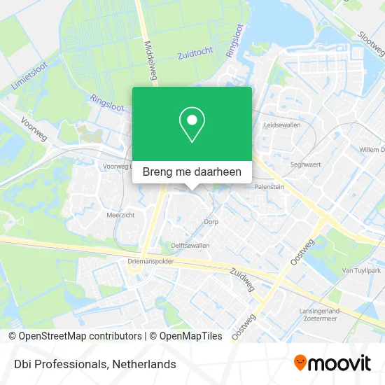 Dbi Professionals kaart