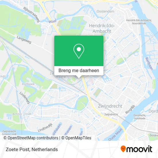 Zoete Post kaart