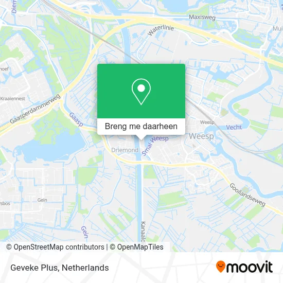 Geveke Plus kaart