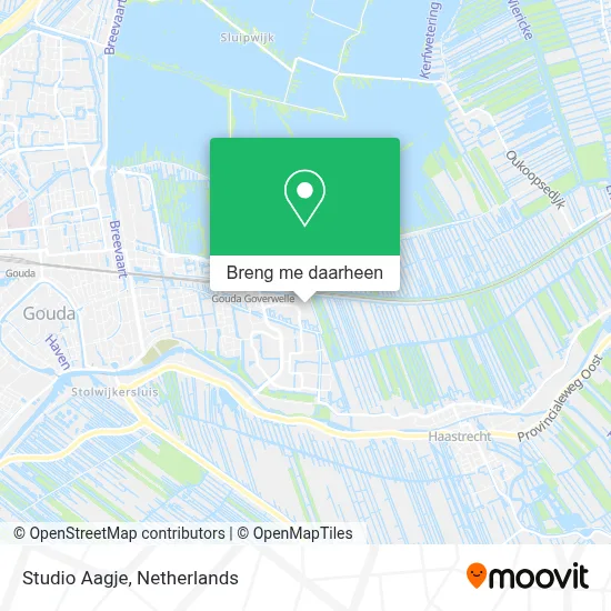 Studio Aagje kaart