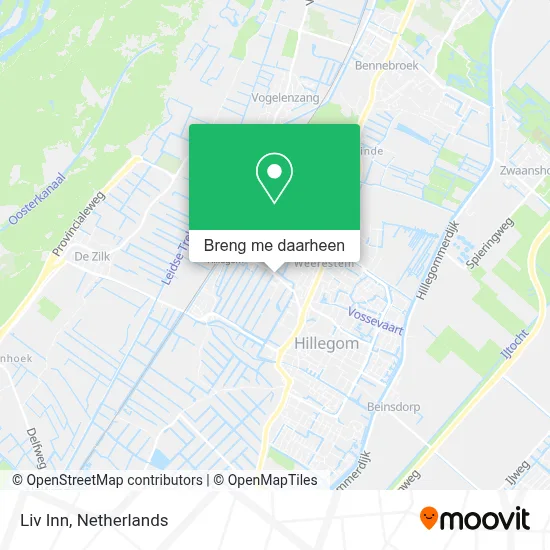 Liv Inn kaart