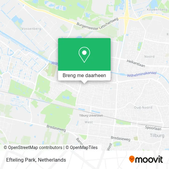 Efteling Park kaart