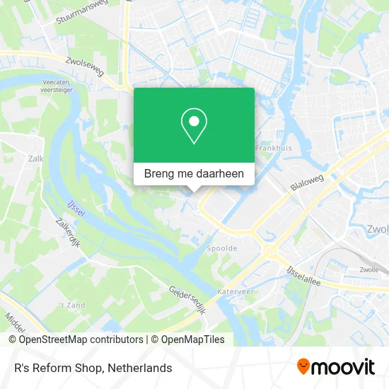 R's Reform Shop kaart