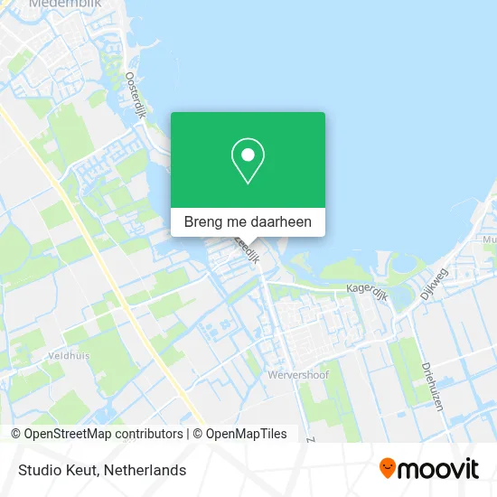 Studio Keut kaart