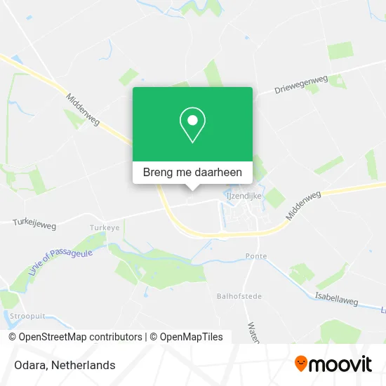 Odara kaart