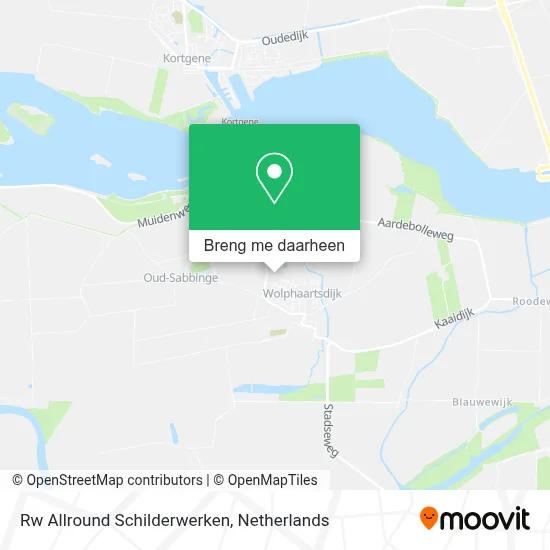 Rw Allround Schilderwerken kaart