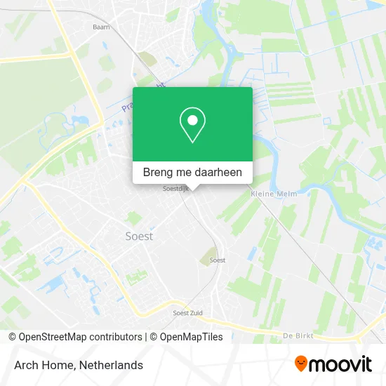 Arch Home kaart