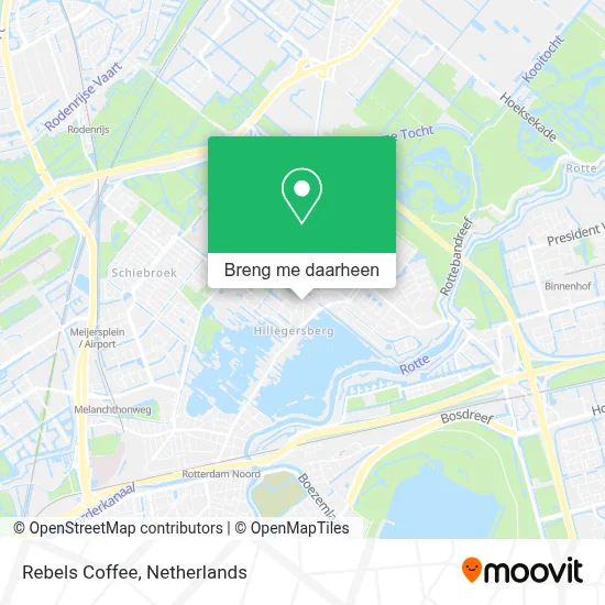 Rebels Coffee kaart