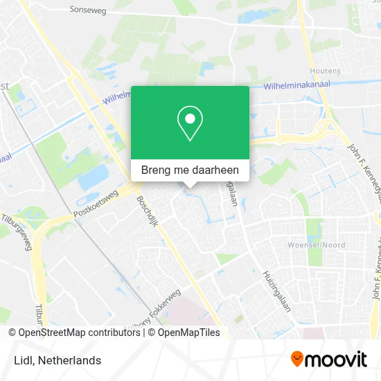 Lidl kaart