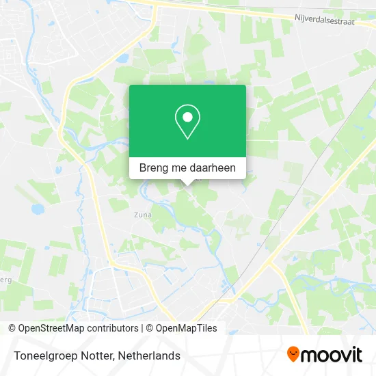 Toneelgroep Notter kaart