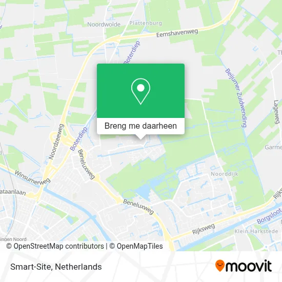 Smart-Site kaart