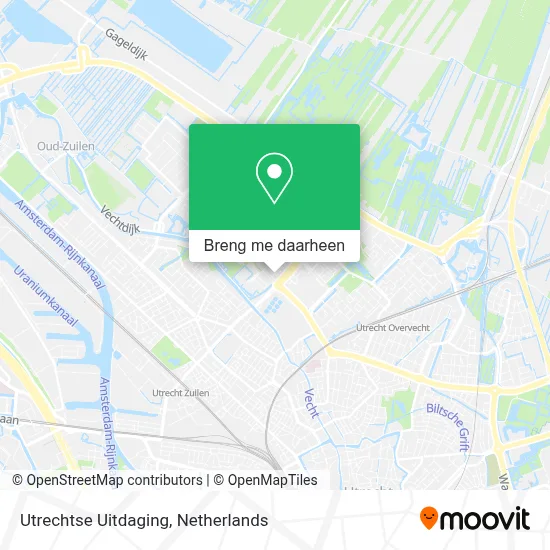 Utrechtse Uitdaging kaart