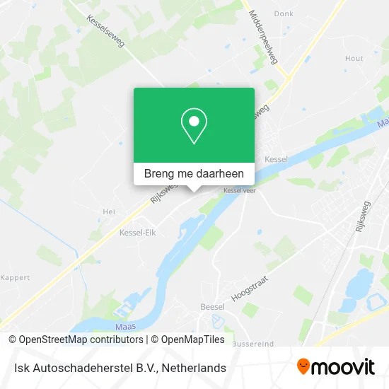 Isk Autoschadeherstel B.V. kaart