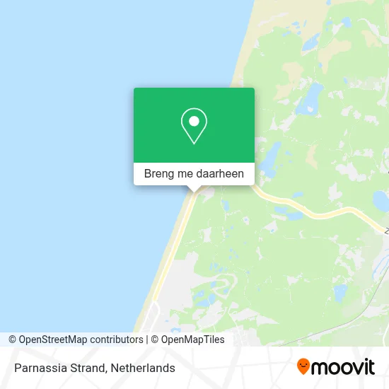 Parnassia Strand kaart
