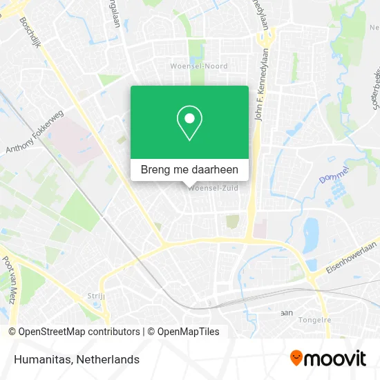 Humanitas kaart