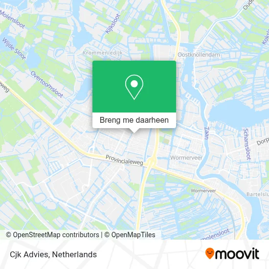 Cjk Advies kaart