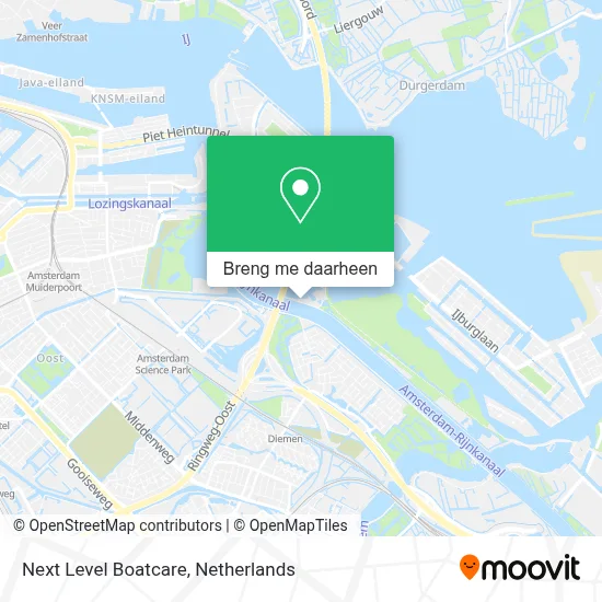 Next Level Boatcare kaart