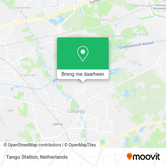 Tango Station kaart