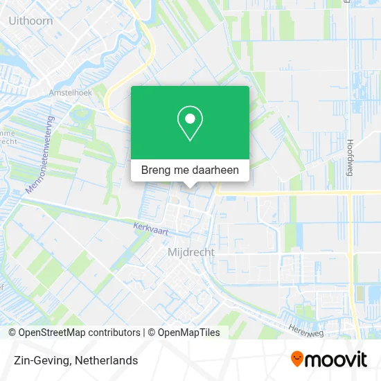 Zin-Geving kaart