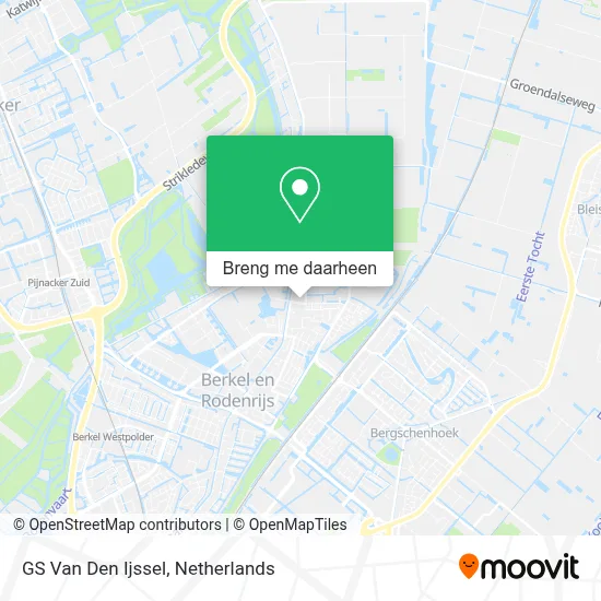 GS Van Den Ijssel kaart