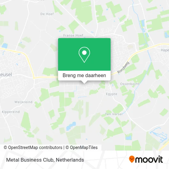 Metal Business Club kaart