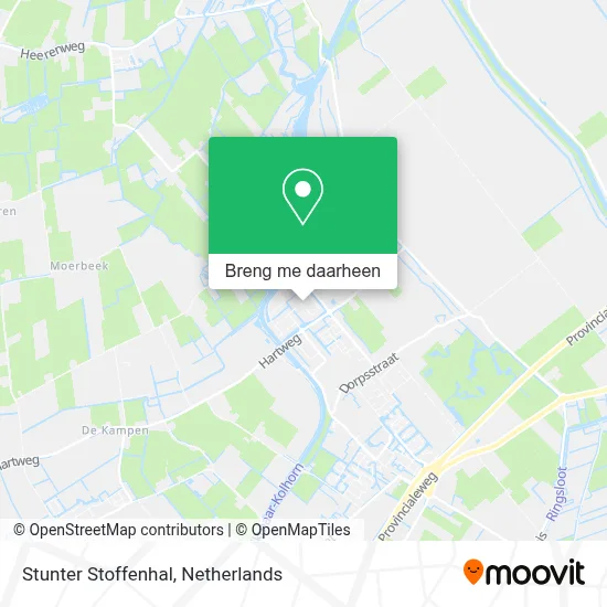 Stunter Stoffenhal kaart