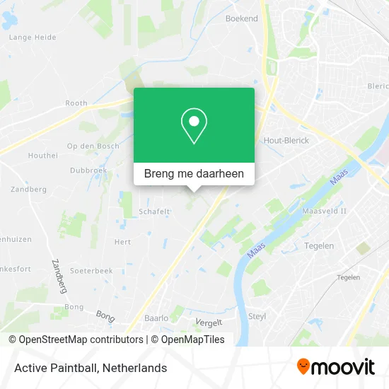 Active Paintball kaart