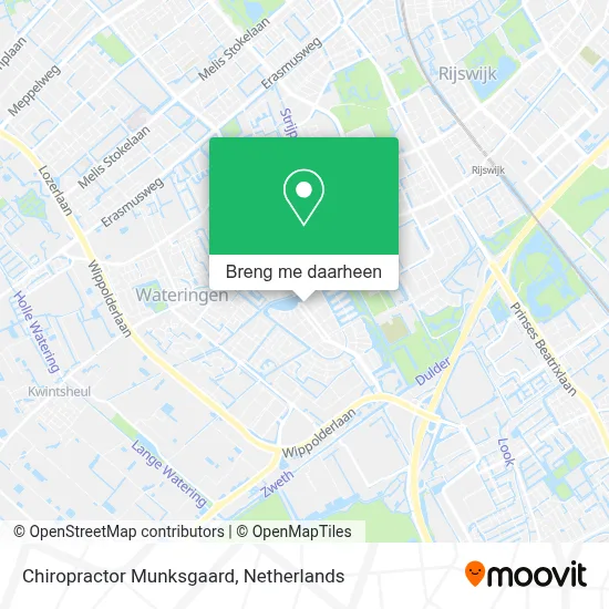 Chiropractor Munksgaard kaart