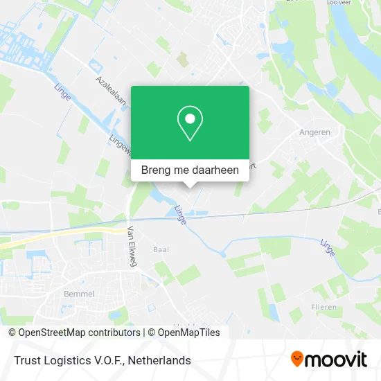 Trust Logistics V.O.F. kaart