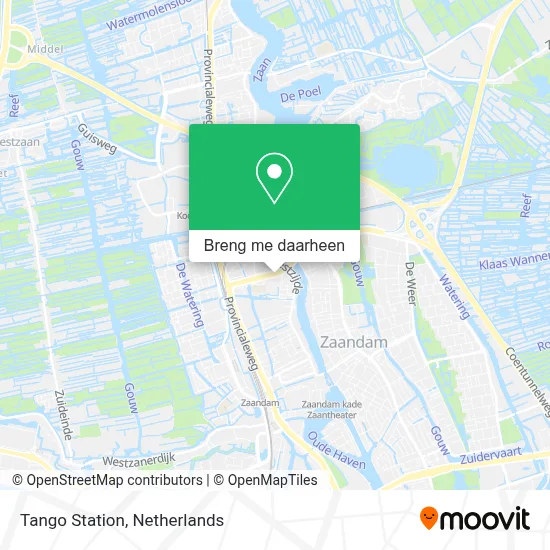 Tango Station kaart