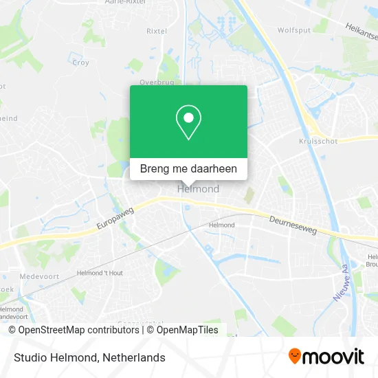 Studio Helmond kaart