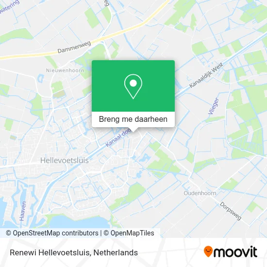 Renewi Hellevoetsluis kaart