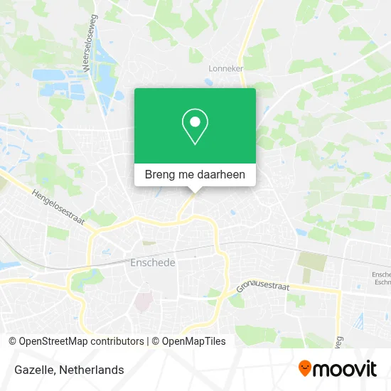 Gazelle kaart
