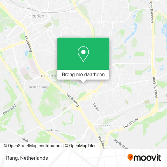 Rang kaart