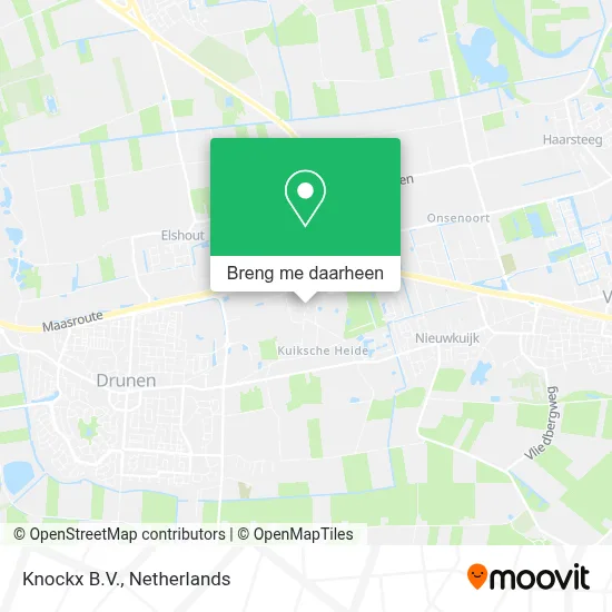 Knockx B.V. kaart