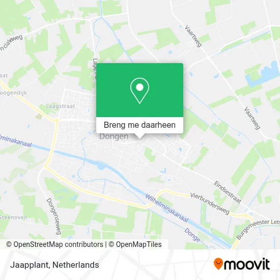 Jaapplant kaart