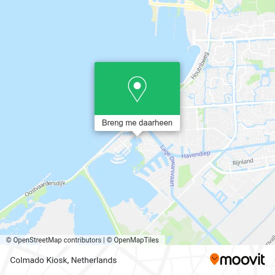 Colmado Kiosk kaart