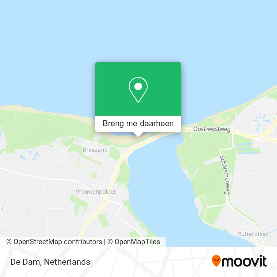 De Dam kaart