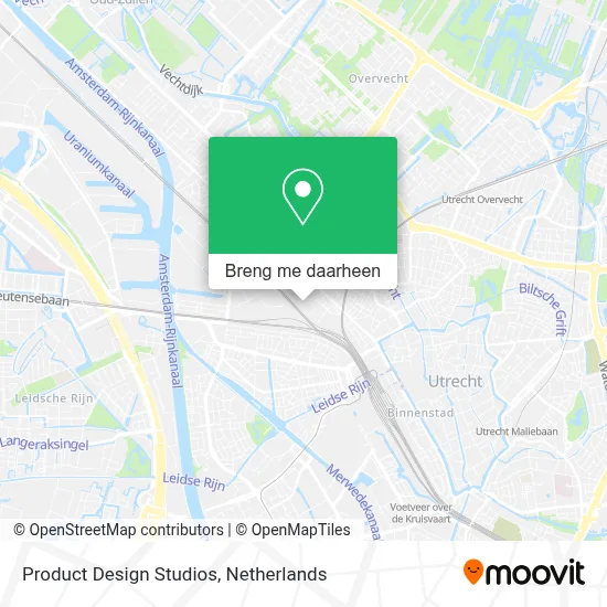Product Design Studios kaart