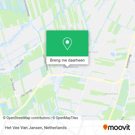 Het Vee Van Jansen kaart