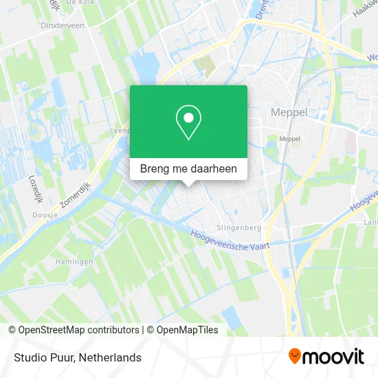 Studio Puur kaart