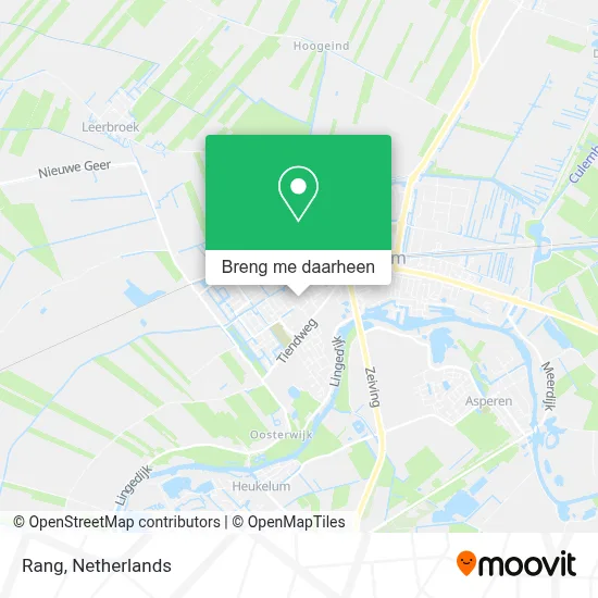 Rang kaart