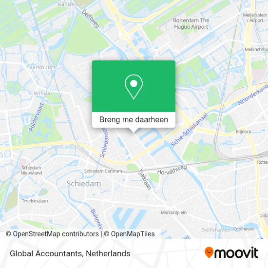 Global Accountants kaart