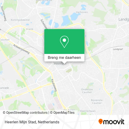 Heerlen Mijn Stad kaart