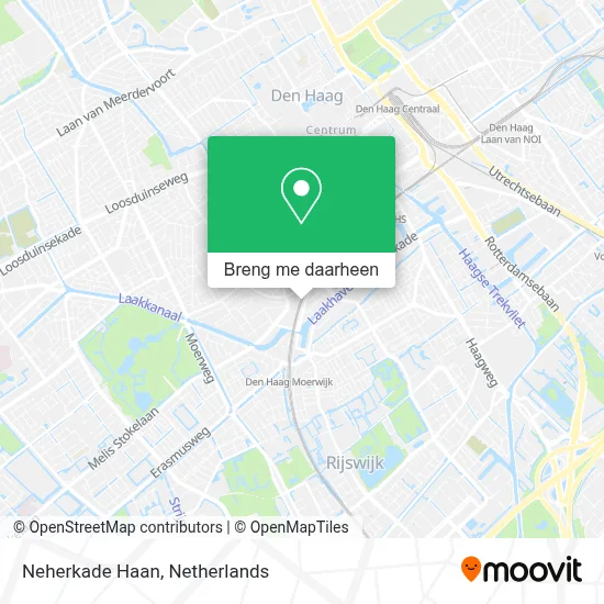 Neherkade Haan kaart