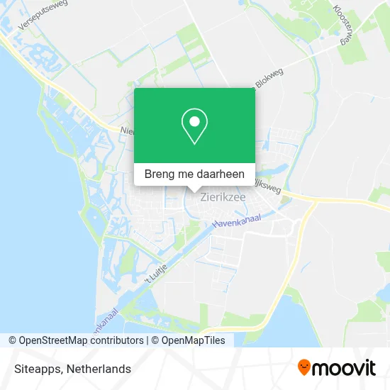 Siteapps kaart