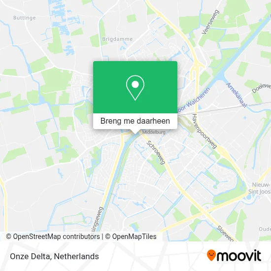 Onze Delta kaart