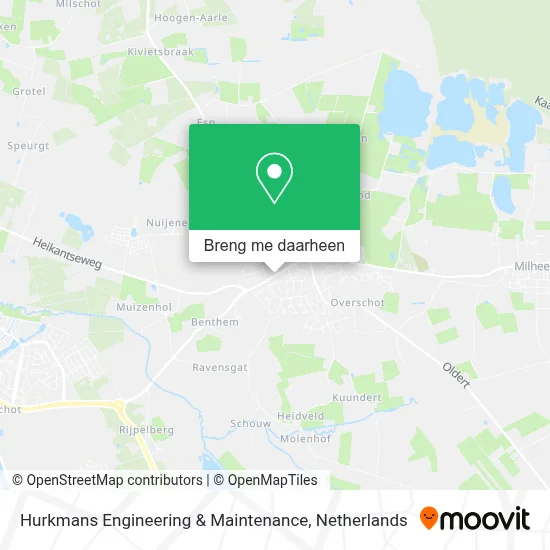 Hurkmans Engineering & Maintenance kaart