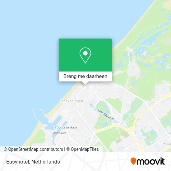 Easyhotel kaart